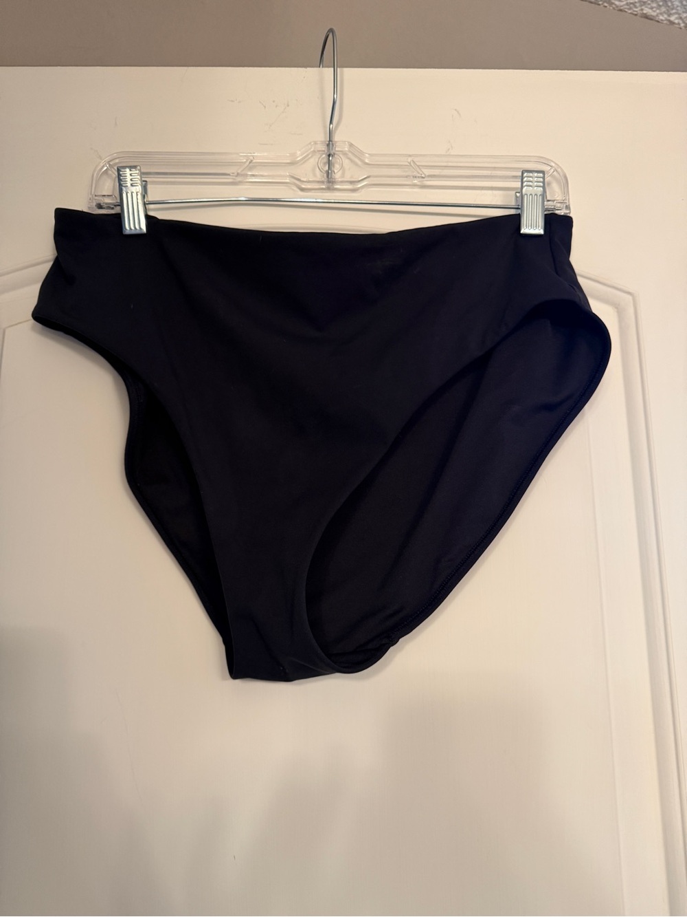 Black Athleta bikini bottoms